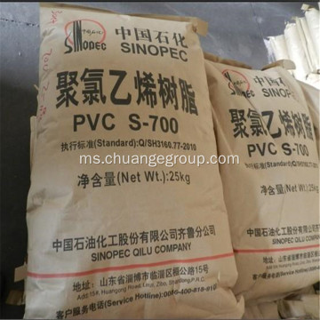 Resin PVC Sinopec Berasaskan Etilena S700